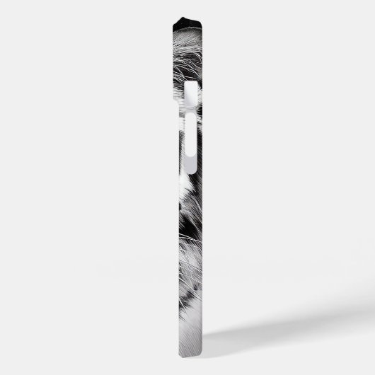 witte tijgerhoutskool Case-Mate iPhone case (Achterkant / Links)