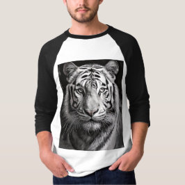 witte tijgerhoutskool t-shirt