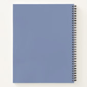 Witte Tijgerkop Wilde Schoonheid Notitieboek (Achterkant)