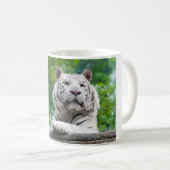 Witte tijgermokken - kies stijl koffiemok (Voorkant rechts)