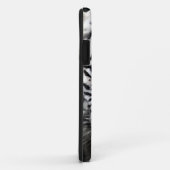 Witte tijgerpatroon bij telefoon 5 hoesje (Achterkant/rechts)