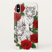Witte tijgers Case-Mate iPhone case