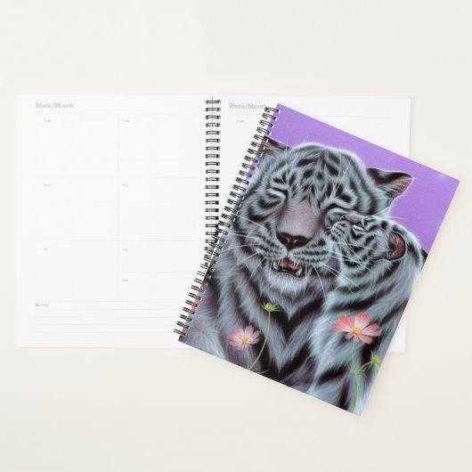 Witte tijgers planner (Display)
