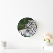 Witte tijgers ronde klok (Huis)