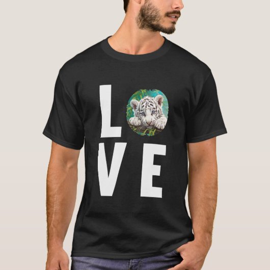 Witte Tijgers Witte Tijger T-shirt (Voorkant)