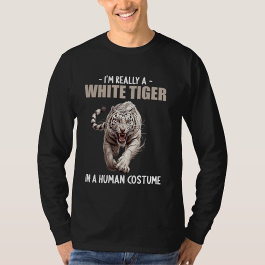 Witte Tijgers Witte Tijger T-shirt (Voorkant)