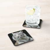 Witte tijgerset Onderzetter (Rechterzijde)