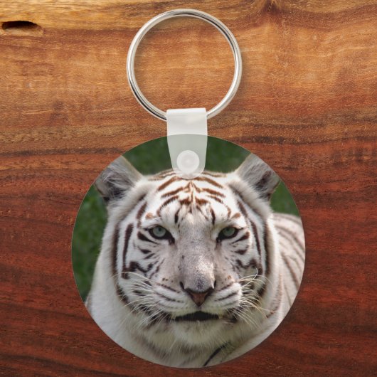 Witte tijgerSleutelhangers Sleutelhanger (Voorkant)
