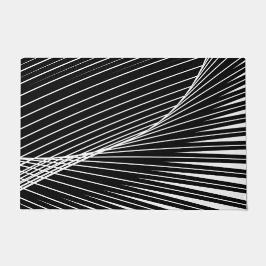 Witte tinten deurmat (Voorkant)