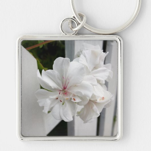 witte tinten sleutelhanger (Voorkant)