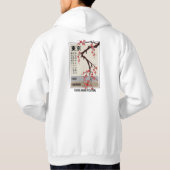 Witte Tokyo Haru Festival Hoodie (Achterkant)