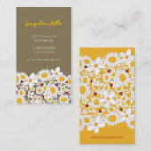 Witte tonijnen en rode luibugs chic visitekaartje (Voorkant / Achterkant)