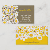 Witte tonijnen en rode luibugs chic visitekaartje (Voorkant / Achterkant)