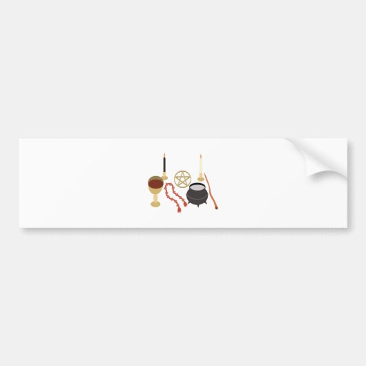 Witte tools bumpersticker (Voorkant)