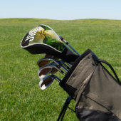 Witte Trilliumventiel Golfheadcover (Insitu)