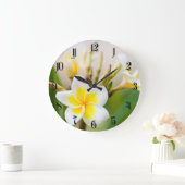 Witte tropische bloem grote klok (Huis)