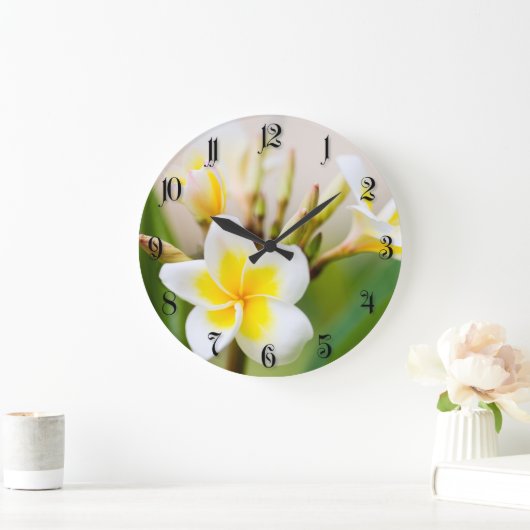 Witte tropische bloem grote klok (Huis)