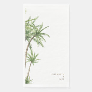 Witte Tropische Koppel Namen Trouw II Servet