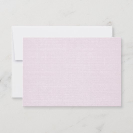 Witte trouwboog RSVP Kaart (Achterkant)