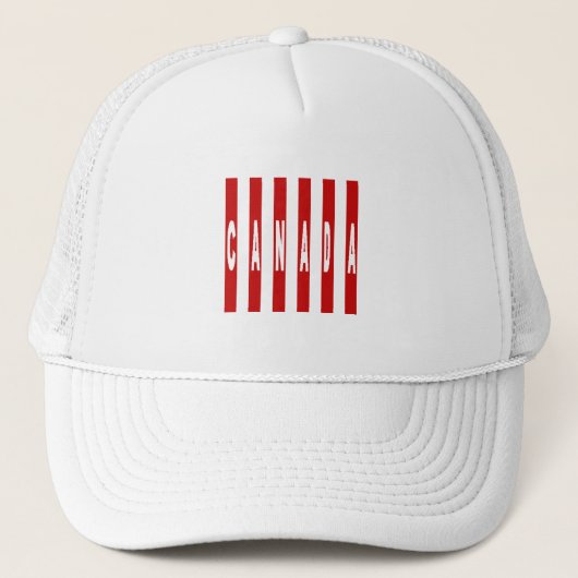 Witte Trucker DESIGN CANADA pet (Voorkant)