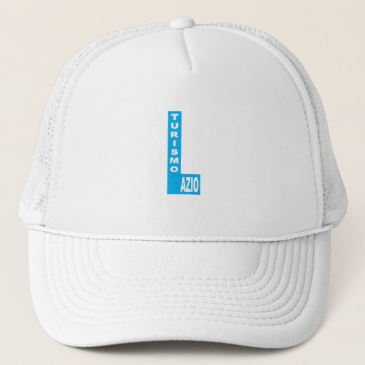 Witte Trucker DESIGN LAZIO TURISMO Pet (Voorkant)