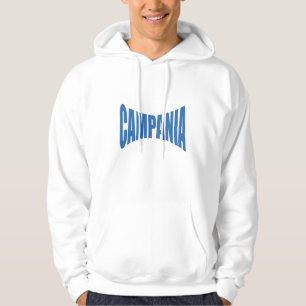 Witte trui met capuchon CAMPANIA - ITALIË Hoodie