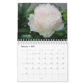 Witte Tuin Bloemen Kalender (Feb 2027)
