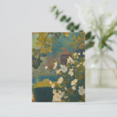 Witte Tuin Briefkaart (Staand voorkant)