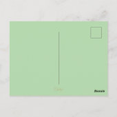 Witte Tuin Briefkaart (Achterkant)