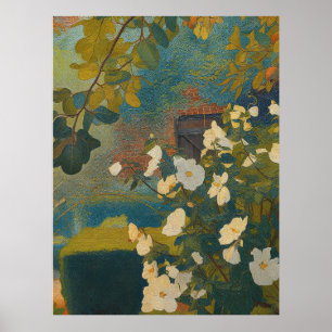 Witte Tuin Poster