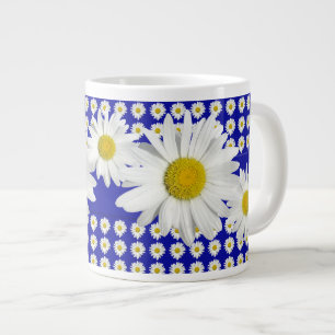 Witte Tuin van Madeliefjes Grote Koffiekop