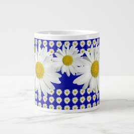 Witte Tuin van Madeliefjes Grote Koffiekop