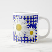 Witte Tuin van Madeliefjes Grote Koffiekop (Rechts)