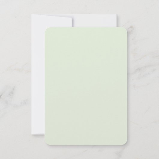 Witte Tulp Lente Bruiloft Save The Date (Achterkant)