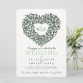 Witte tulp zwarte inkt met zwarte inkt kaart (Staand voorkant)