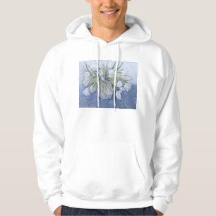 Witte tulpen hoodie