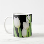Witte tulpen koffiemok (Links)