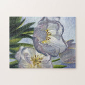"Witte Tulpen" Legpuzzel (Horizontaal)