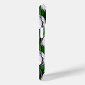 Witte tulpen met groene bladeren Case-Mate iPhone case (Achterkant / Rechts)