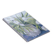 Witte tulpen notitieboek (Rechterzijde)