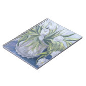 Witte tulpen notitieboek (Linkerzijde)