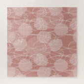  witte tulpen roze achtergrond legpuzzel (Horizontaal)