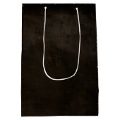 Witte Tulpen van afgelopen dag met regendruppels Medium Cadeauzakje (Achterkant)