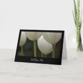 Witte Tulpen zijn mijn Bridesmaid (Voorkant)