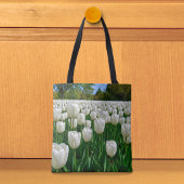 Witte Tulpentas Tote Bag