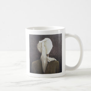 Witte turban 2005 koffiemok