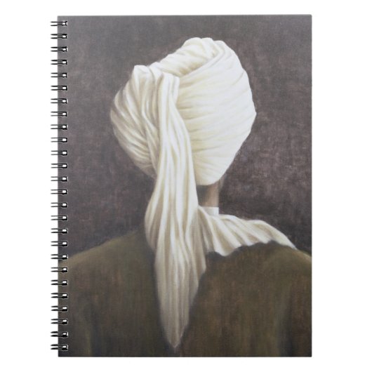 Witte turban 2005 notitieboek (Voorkant)