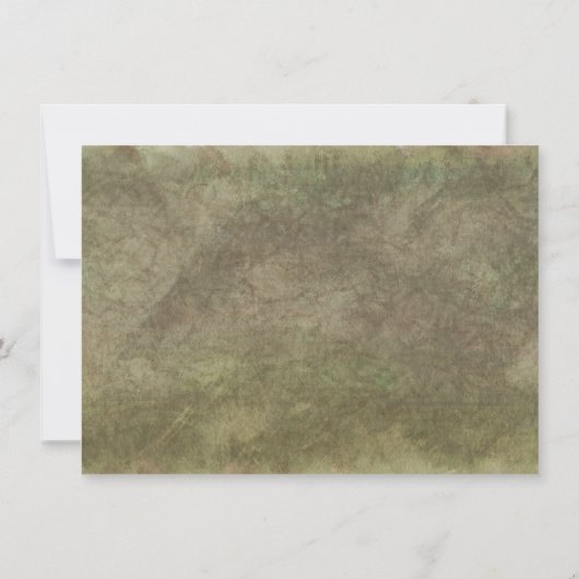 Witte Turquoise Kolibrie Lelie Bloem Waterverfschi Bedankkaart (Achterkant)