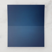 Witte Twinkle String Lights op blauw Plaatskaartje (Binnenkant ongevouwen)