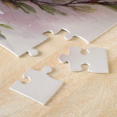 Witte Uil Bloemennacht Portret Legpuzzel (Zijkant)